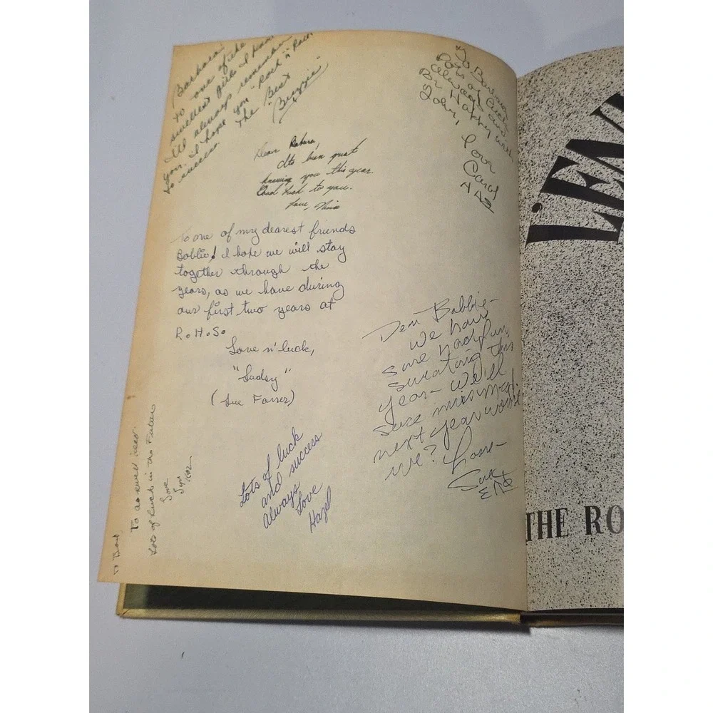 VINTAGE‎ 1955 ROOSEVELT HIGH SCHOOL YEARBOOK L'ENVOI YONKERS NEW YORK HARDBACK